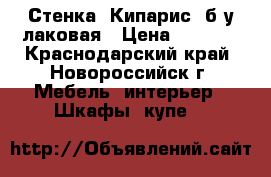 Стенка  Кипарис  б/у лаковая › Цена ­ 4 000 - Краснодарский край, Новороссийск г. Мебель, интерьер » Шкафы, купе   